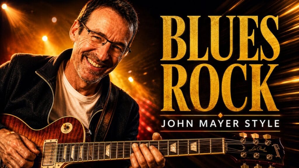 Bas de Beer plays a John Mayer bluesrock track