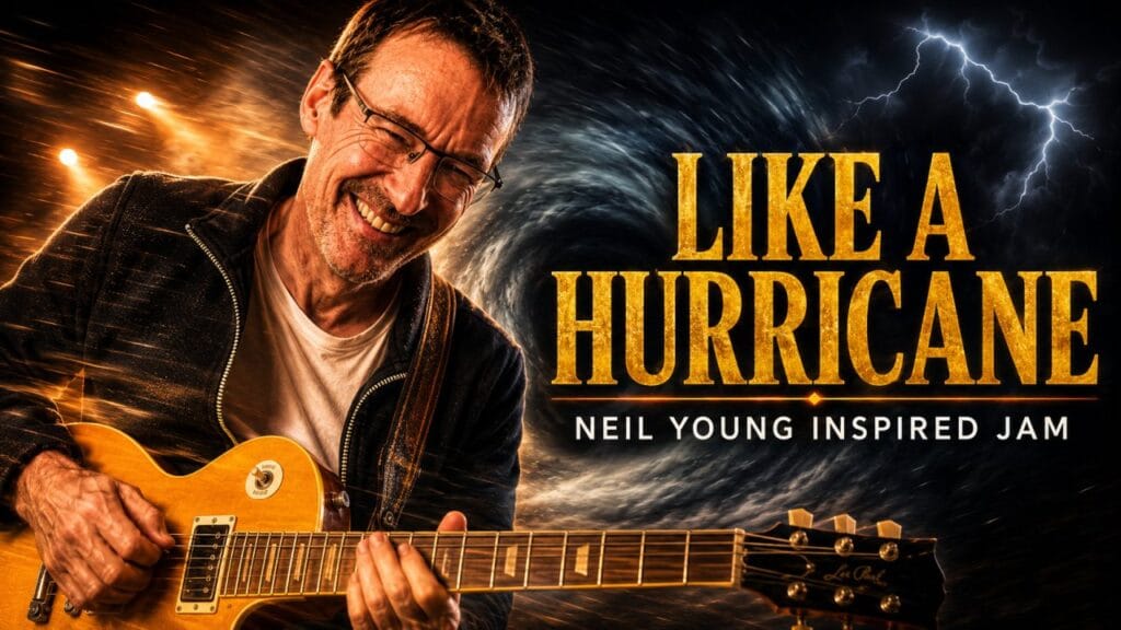 Bas de Beer plays Neil Young's "Like a Hurricane"