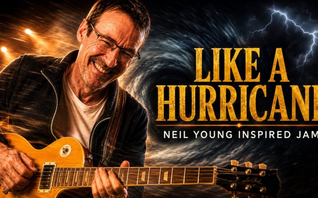 Bas de Beer plays Neil Young's "Like a Hurricane"