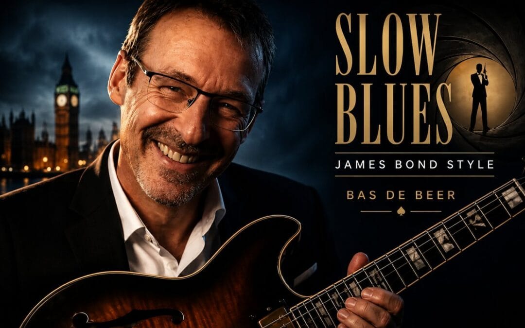 Bas de Beer plays a slow blues with James Bond vibe