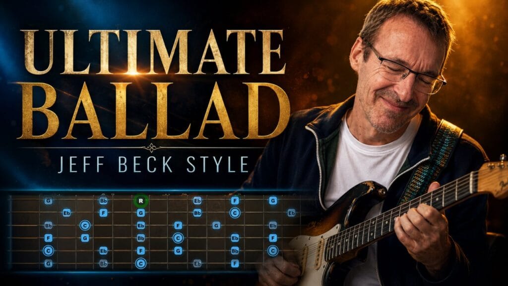 Bas de Beer plays a Jeff Beck style blues