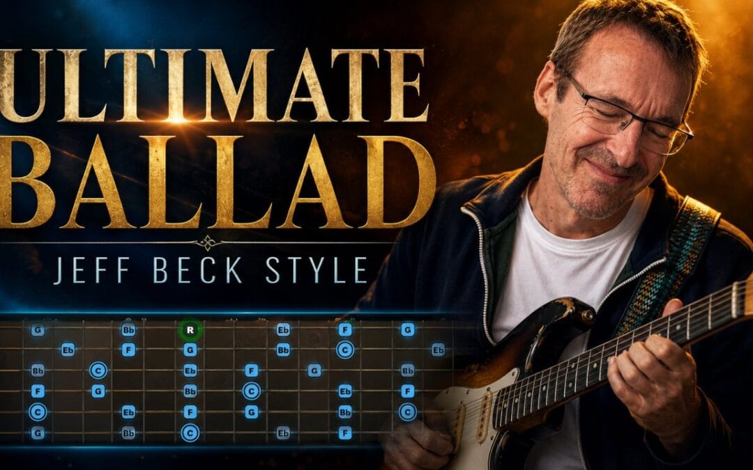 Bas de Beer plays a Jeff Beck style blues