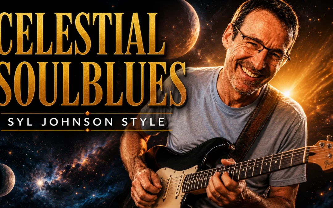Soulful blues guitar